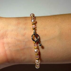Pearl and Gold Bracelet